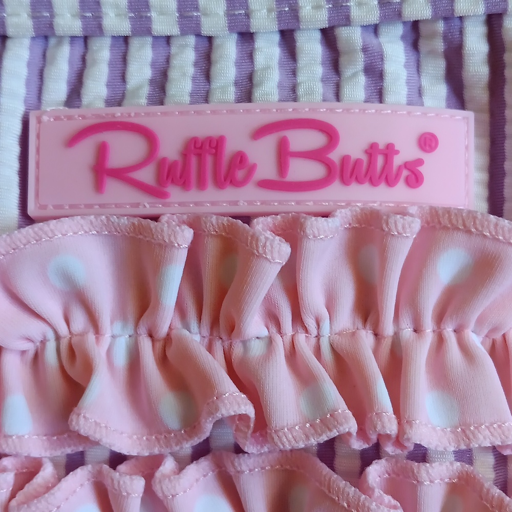 Ruffle Butt's girls swim suit bottoms - Picture 2 of 4